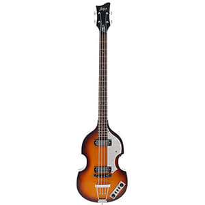 01-HI-BB-SB-0 Hofner Ignition Electric Violin Bass Guitar With Case 