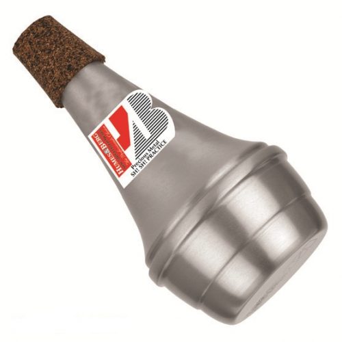 10-HB232A, HUMES & BERG 232A, STONELINED TRUMPET PRACTICE ALUMINUM MUTE