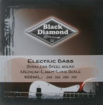 06-41250 N400ML BLACK DIAMOND BASS STAINLESS STEEL SET LONG SCALE