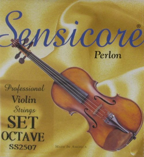 SS2507, SUPER SENSITIVE SENSICORE 4/4 VIOLIN STRING SET, OCTAVE www