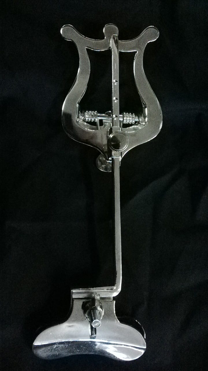 GB14X, TRUMPET LYRE, BELL MOUNTING STYLE WITH LONG STEM www.kjmusic