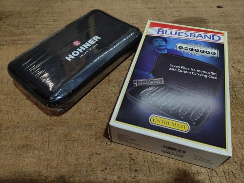 15-M1501/7, HOHNER BLUES BAND 7 PIECE HARMONICA SET, IN CARRYING CASE, IN KEYS A, Bb, C, D, E, F AND G - Image 7