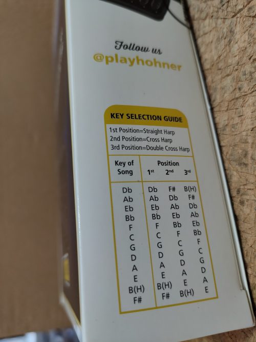 15-M1501/7, HOHNER BLUES BAND 7 PIECE HARMONICA SET, IN CARRYING CASE, IN KEYS A, Bb, C, D, E, F AND G - Image 12