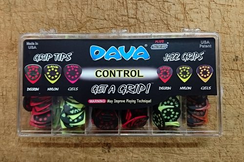 51-9000, DAVA CONTROL 9000 GRIP TIPS/JAZZ GRIPS COMBINATION CABINET 6 x 24 EACH, 144 PICKS
