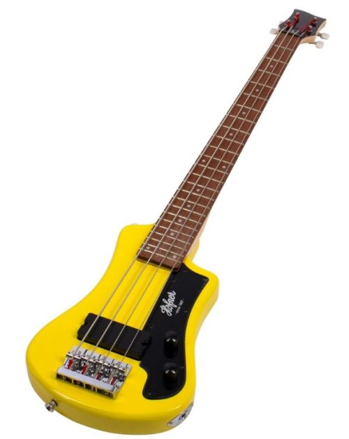 01-HCT-SHB-RY-0, HOFNER SHORTY ELECTRIC BASS WITH GIG BAG BLACK