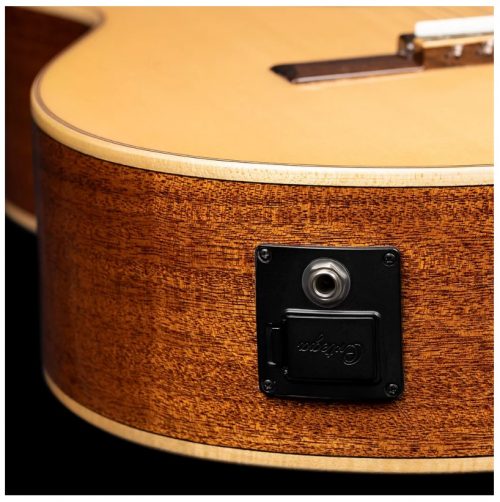 ORT-RCE138SN-L, ORTEGA NYLON STRING GUITAR, LEFT-HANDED PERFORMER SERIES, CUTAWAY/PICKUP, SOLID ALASKAN SPRUCE TOP, SAPELE BACK & SIDES, DELUXE GIGBAG - Image 4