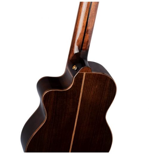 ORT-RCE159-8, ORTEGA FULL-SIZE 8-STRING GUITAR, SOLID CEDAR TOP, WALNUT BACK & SIDES, CUTAWAY, EQ PICKUP, DELUXE GIGBAG - Image 5