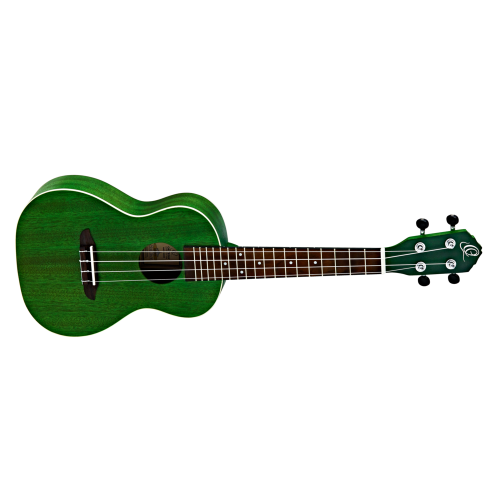 ORT-RUFOREST, ORTEGA UKULELE, CONCERT, FOREST GREEN