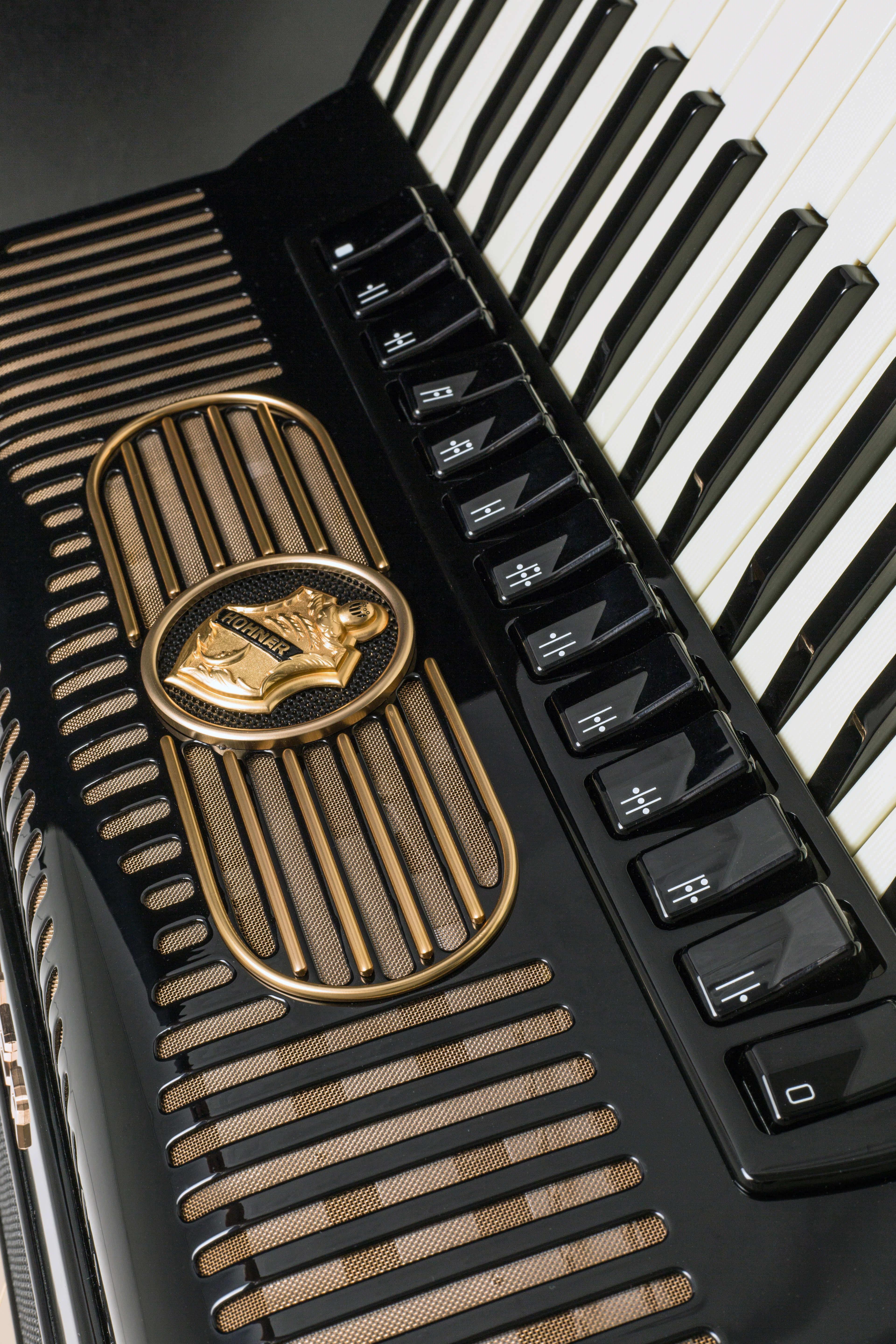 1570310, HOHNER GOLA 414 PIANO ACCORDION, CUSTOM BUILT, WITH CONVERTOR