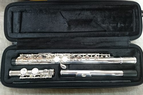WI-DFL-385, WISEMANN FLUTE, C-FOOT, WITH CASE